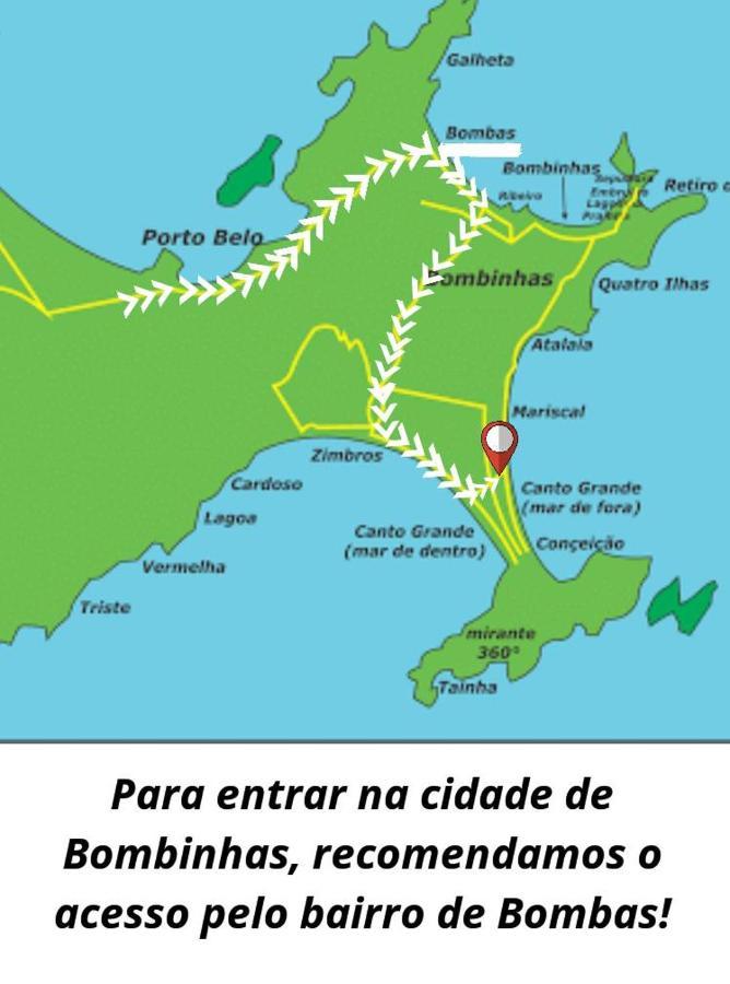 Itaigara 80 Metros Da Praia Бомбиняс Екстериор снимка